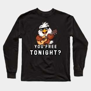 Funny Eagle Long Sleeve T-Shirt